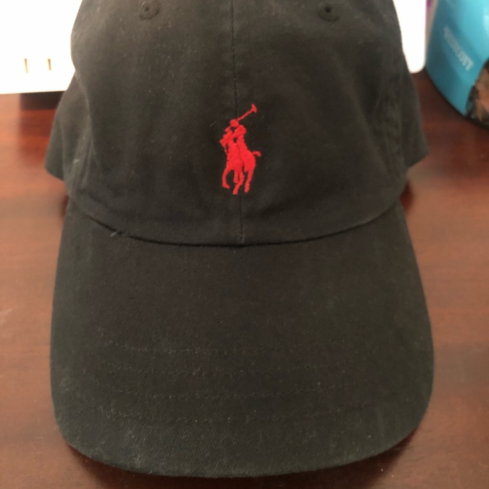 Polo Ralph Lauren black dad hat